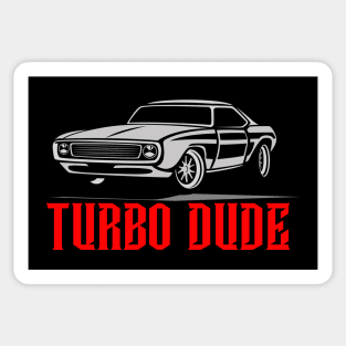 Turbo Dude Car Sticker